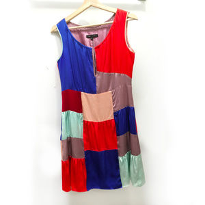 Marc Jacobs Patchwork Silk Dress (M)